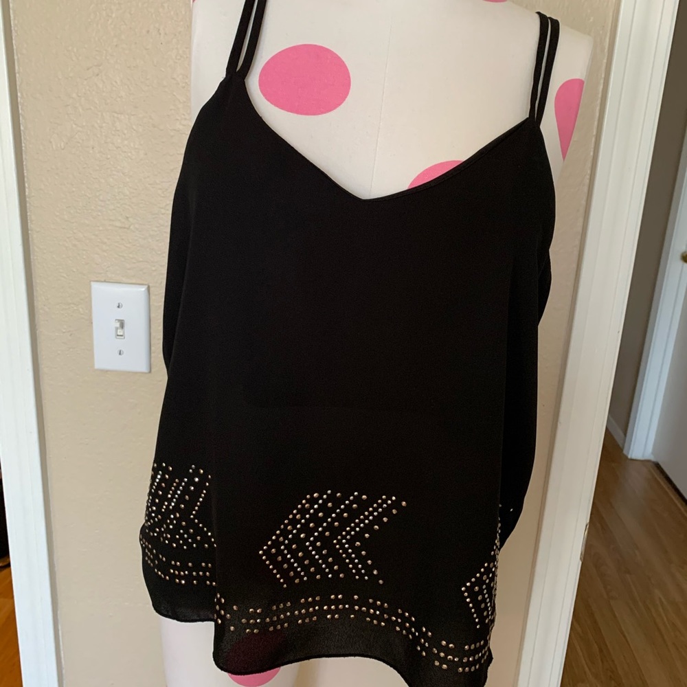 Sheer Black Top